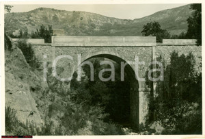 Fotografia d'epoca originale 1934 CATANZARO Ponte sul torrente ACQUASANTA fotografia 1