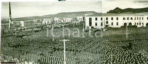 Fotografia d'epoca originale 1938 CARBONIA (CI) Inaugurazione nuova cittÃ  mineraria 1