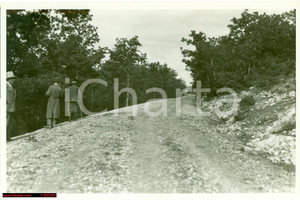 Fotografia d epoca originale 1930 VODIZZE CROAZIA Nuova strada PIEDIMONTE DEL TAIANO  Foto 2 1