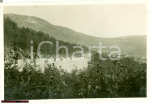 Fotografia d epoca originale 1930 LANISCHIE CROAZIA La nuova strada per RACIA Fotografia 1
