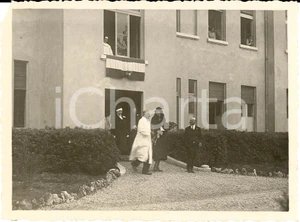 Fotografia d epoca originale 1932 MONFALCONE GO Maria José SAVOIA visita SANATORIO  Fotografia 1