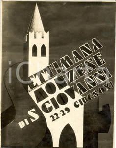 Fotografia d'epoca originale 1933 MONZA (MB) Settimana monzese di SAN GIOVANNI 1