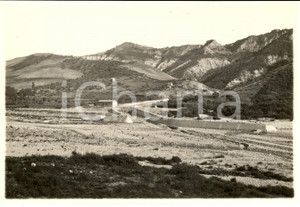 Fotografia d'epoca originale 1935 SANT'EUFEMIA LAMEZIA (CZ) Sistemazione fiume AMATO 1