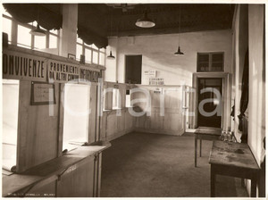 Fotografia d'epoca originale 1942 MILANO Gli uffici del servizio dell'ANNONA Foto 1
