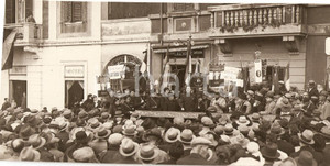 Fotografia d'epoca originale 1934 OSTIA Braccianti Ravennati cinquantenario Bonifica 1