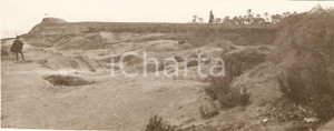 Fotografia d'epoca originale 1930 ca TRIPOLI (LIBIA) ? Deserto prima dei lavori di colonizzazione *ANIMATA 1