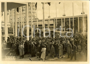 Fotografia d'epoca originale 1938 ROMA Dino ALFIERI alla Mostra Autarchica Minerale 1