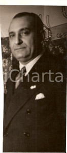 Fotografia d'epoca originale 1936 MILANO Ritratto del Federale Rino PARENTI *Fotografia 1