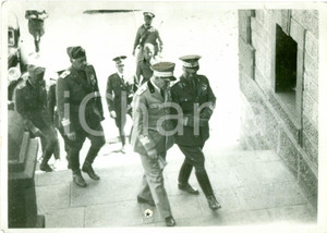 Fotografia d epoca originale 1936 ADDIS ABEBA ETIOPIA AOI Rodolfo GRAZIANI con capo di Stato Maggiore FOTO 1