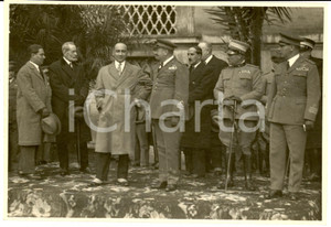 Fotografia d epoca originale 1930 CASERTA Ettore ROSBOCH parla all Accademia Aeronautica Fotografia 1