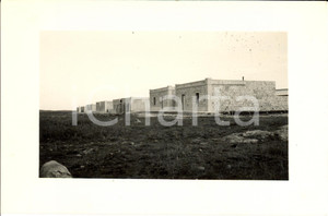 Fotografia d epoca originale 1933 LABRACH LIBIA Nuove case coloniche Ente Colonizzazione Fotografia 1