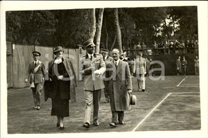 Fotografia d epoca originale 1935 NAPOLI Umberto II al Torneo Internazionale del NAPOLI TENNIS CLUB Foto 1