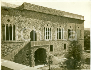 Fotografia d epoca originale 1939 GENOVA Facciata del Castello Simon BOCCANEGRA Vera FOTOGRAFIA 1