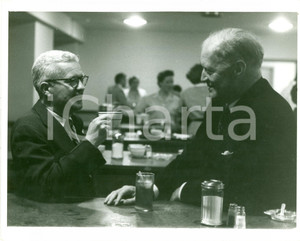 Fotografia d epoca originale 1956 WASHINGTON USA Giornalista Jack BEAL con John F. SIMMONS Fotografia 1