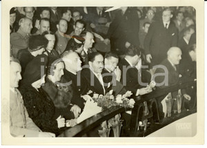 Fotografia d epoca originale 1940 ROMA CINEMA Alessandro PAVOLINI alla prima del film D III 88 Fotografia 1
