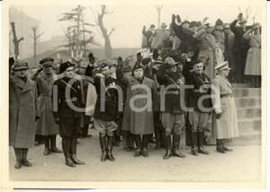 Fotografia d epoca originale 1937 TORINO Medaglie d oro all adunata dell artiglieria alpina Foto 1