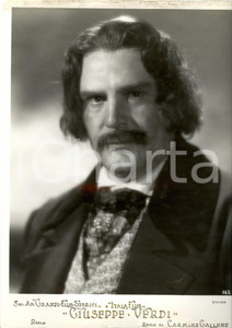 Fotografia d epoca originale 1938 GIUSEPPE VERDI Film di Carmine GALLONE Ritratto di Gabriel GABRIO Foto 1