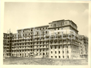 Fotografia d epoca originale 1930 ROMA Alloggi convenzionati con il GOVERNATORATO in costruzione Fotografia 1
