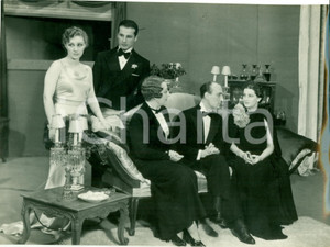 1936 MILANO TEATRO MANZONI Cast de IL DOLCE ALOE Compagnia Città di Milano *FOTO