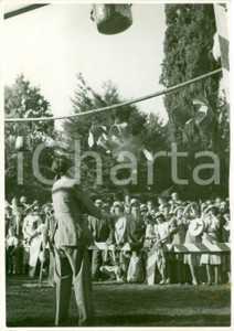 Fotografia d epoca originale 1938 MILANO Festa della pentolaccia al PARCO SEMPIONE per bambini Fotografia 1
