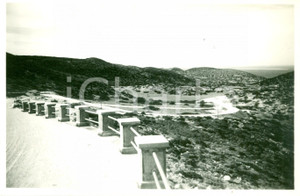 Fotografia d epoca originale 1935 LIBIA La nuova strada dello UADI BACUR Vera fotografia 1