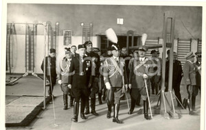 1935 MILANO Autorità cittadine visitano palestra Collegio Militare TEULIE' *Foto