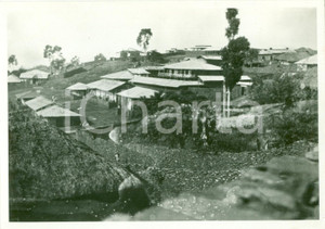 Fotografia d epoca originale 1938 GORE ETIOPIA AOI I quartieri della nuova cittÃ  VERA FOTOGRAFIA 1