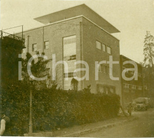 Fotografia d epoca originale 1935 MILANO Scorcio della nuova Casa BALILLA Fotografia ANIMATA 1