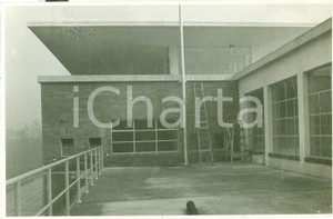 Fotografia d epoca originale 1935 MILANO Costruzione solarium della nuova Casa BALILLA Fotografia 1