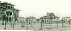 Fotografia d epoca originale 1935 ca MONFALCONE GO Il nuovo quartiere CITTA  GIARDINO Fotografia 1