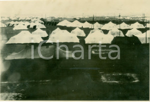 Fotografia d epoca originale 1938 ROMA Le tende del campeggio dei BALILLA Fotografia 1