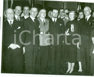 Fotografia d epoca originale 1938 MILANO Il gruppo dei solisti dell OPERA DI MONACO Fotografia 1