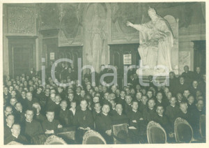 Fotografia d epoca originale 1930 ROMA I cinquecento sacerdoti presenti per inaugurare il Congresso FOTO 1