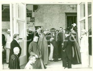 Fotografia d epoca originale 1936 ROMA Papa PIO XI inaugura Esposizione della Stampa Cattolica Fotografia 1