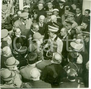 Fotografia d epoca originale 1936 NAPOLI Umberto II con il Segretario Federale Fotografia 1