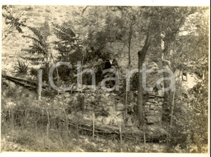 Fotografia d epoca originale 1960 ca RETORBIDO PV Un diroccato sentiero di campagna Fotografia artistica 1
