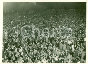 Fotografia d epoca originale 1938 ROMA Pubblico imponente alla prima della TURANDOT al Teatro dei Ventimila 1