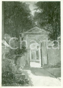 Fotografia d epoca originale 1934 ARTE Gian Piero RESTELLINI Sacro Monte VARALLO Fotografia coeva quadro 1
