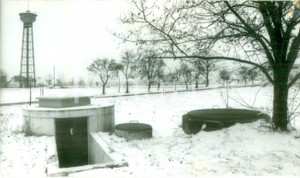 Fotografia d epoca originale 1986 BASILEA Terreni minacciati da inquinamento chimico SANDOZ Fotografia 1