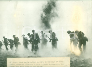Fotografia d epoca originale 1940 ca WW2 INGHILTERRA Cadetti Marina Olandese durante allenamento Fotografia 1
