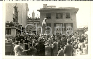 Fotografia d epoca originale 1960 GENOVA Uscita della MADONNA IMMACOLATA in processione Foto 18x13 DALMER 1