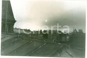 Fotografia d epoca originale 1945 KOLN WW2 Veduta della cittÃ  dopo i bombardamenti Fotografia 1