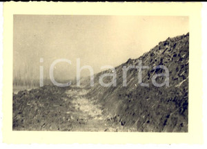 Fotografia d epoca originale 1951 CANTALUPA TO Lavori di sistemazione argine Foto 10x7 cm 1