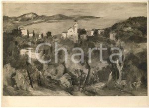 Fotografia d epoca originale 1935 TORINO MOSTRE D ARTE Enrico PAULUCCI San Lorenzo Foto quadro AUTOGRAFO 1