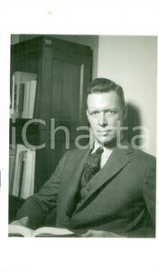 Fotografia d epoca originale 1951 NEW YORK CITY USA Amory H. BRADFORD al New York Times Fotografia 1