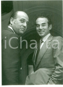 Fotografia d epoca originale 1981 PARIS Francisco Fernandez ORDONEZ con Robert BADINTER Fotografia 1