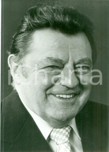 Fotografia d epoca originale 1980 GERMANIA Franz Josef STRAUSS si prepara alle elezioni Fotografia 1