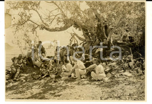 Fotografia d epoca originale 1938 LAGO DI ZANA SO Una merenda sulle sponde Foto VINTAGE 12x9 cm 1