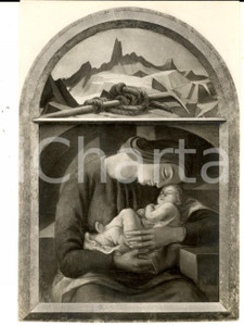 Fotografia d epoca originale 1935 GENOVA MOSTRE D ARTE Italo MUSSO Aosta Foto coeva del quadro 12x16cm 1