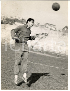 Fotografia d epoca originale 1950 ca CALCIO SERIE A Fulvio NESTI in allenamento Foto 24x18 DANNEGGIATA 1